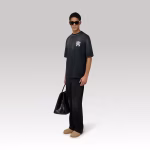 Amiri Hollywood Oversized Tee Black - Image 3