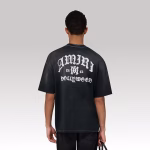 Amiri Hollywood Oversized Tee Black - Image 4