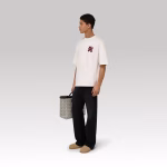 Amiri Hollywood Oversized Tee White - Image 3