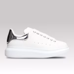 Alexander Mcqueen Casual Sneaker White & Silver