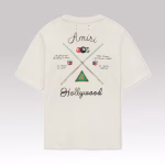 Amiri Pool Cue Tee Beige - Image 4
