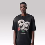 Amiri Theatre Masks Oversized Tee - Image 2