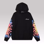 Amiri Tie-Dye Hoodie Black
