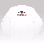 Balenciaga 3B Sports Longsleeve White - Image 3