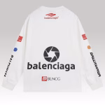 Balenciaga 3B Sports Longsleeve White - Image 3