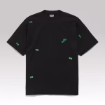 Balenciaga 520 Stickers Medium Fit T-Shirt Black