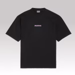 Balenciaga Diy Balenciaga Back Medium Fit T-Shirt Black