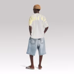 Balenciaga Extreme Tie Dye Medium Fit T-Shirt White - Image 5