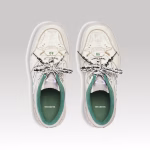 Balenciaga Hamptons Medium Worn-out Sneaker White & Green - Image 6