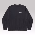 Balenciaga Masking Tape Long Sleeve Large Fit T-shirt