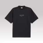 Balenciaga Medium Fit T-Shirt Black Dry Jersey