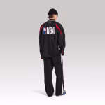Balenciaga Nba Collaboration Oversized Long Sleeve T-shirt Black - Image 4