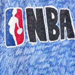 Balenciaga Nba Collaboration Oversized T-Shirt Blue - Image 4
