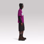 Balenciaga Nba Collaboration Oversized T-Shirt Violet - Image 5