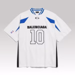 Balenciaga Nba Collaboration Oversized T-Shirt White