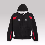Balenciaga Nba Collaboration Oversized Zip-up Hoodie Black