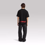 Balenciaga Salon De Couture Medium Fit T-Shirt Black - Image 6