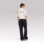 Balenciaga Tattoo Medium Fit T-shirt Cream - Image 7