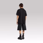 Balenciaga Wet Brush Oversized T-Shirt Black - Image 7