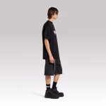 Balenciaga Wet Brush Oversized T-Shirt Black - Image 5