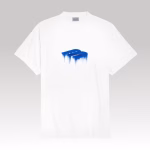 Balenciaga Wet Brush Oversized T-Shirt White