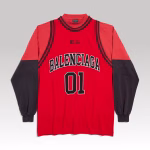 Balenciaga Basketball Series Layered Longsleeve T-Shirt