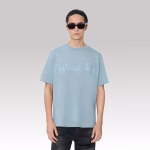 Amiri Château Tonal Tee Light Blue - Image 2