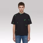 Balenciaga 520 Stickers Medium Fit T-Shirt Black - Image 2