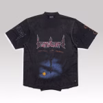 Balenciaga Paris Moon Upside Down T-shirt Oversized