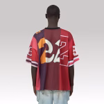 Amiri Spliced Oversized Mesh Tee - Image 5