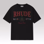 Rhude Bay Of Angels Yatch Tee Black