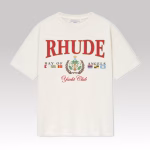 Rhude Bay Of Angels Yatch Tee White