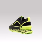 Balmain B-Racer Sneaker Black & Green - Image 4