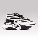 Balmain Chunky Unicorn Sneaker White & Black