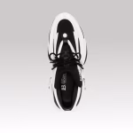 Balmain Chunky Unicorn Sneaker White & Black - Image 5