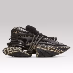 Balmain Chunky Unicorn Sneaker Black Squared