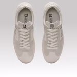 Balmain Calfskin Swan Trainers - Image 6