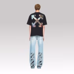 Off-White Black Barber Arrow T-Shirt - Image 2