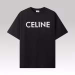 Celine Loose T-Shirt In Cotton Jersey