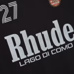 Rhude Como Racing Tee Black - Image 3