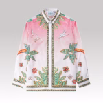 Casablanca Lagos Tennis Club Silk Shirt