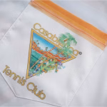 Casablanca Palm Springs Icon Portocaliu Shirt - Image 7