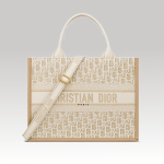 Christian Dior Book Tote Medium Bag Beige