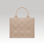 Christian Dior Book Tote Small Bag Beige - Image 3