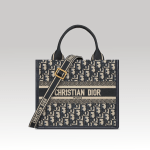 Christian Dior Book Tote Small Bag Black