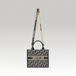 Christian Dior Book Tote Small Bag Black - Image 3