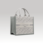Christian Dior Book Tote Small Bag Gray - Image 2