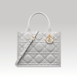 Christian Dior Book Tote Small Bag Gray