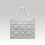 Christian Dior Book Tote Small Bag Gray - Image 4