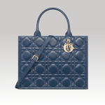 Christian Dior Book Tote Medium Dark Blue